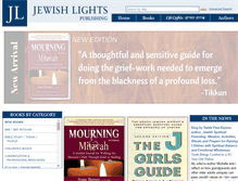 Tablet Screenshot of jewishlights.com